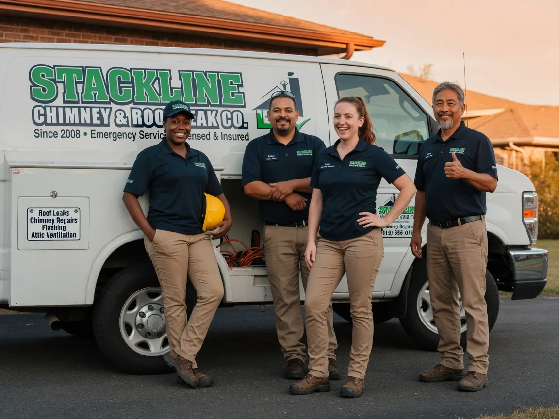 Chimney flashing repair company in Libertytown, MD